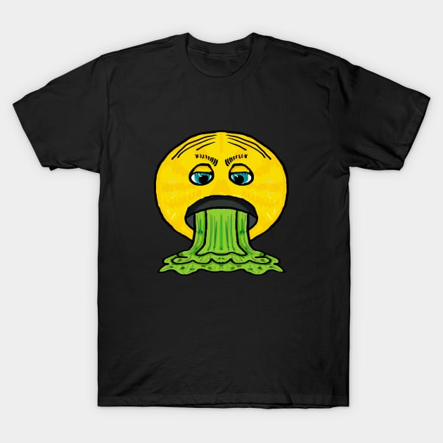 Vomit T-Shirt by Mark Ewbie